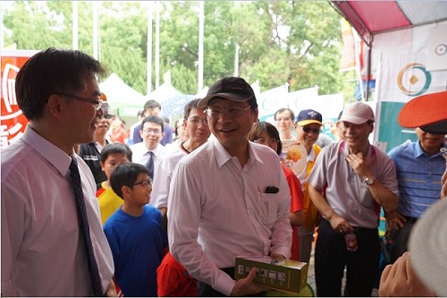 金管會曾主委於活動現場照片