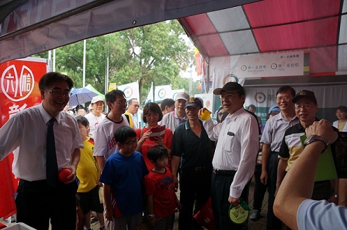 金管會曾主委於活動現場照片