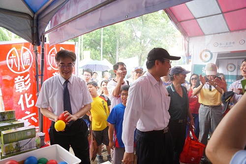 金管會曾主委於活動現場照片